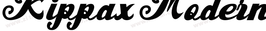 Kippax Modern字体转换